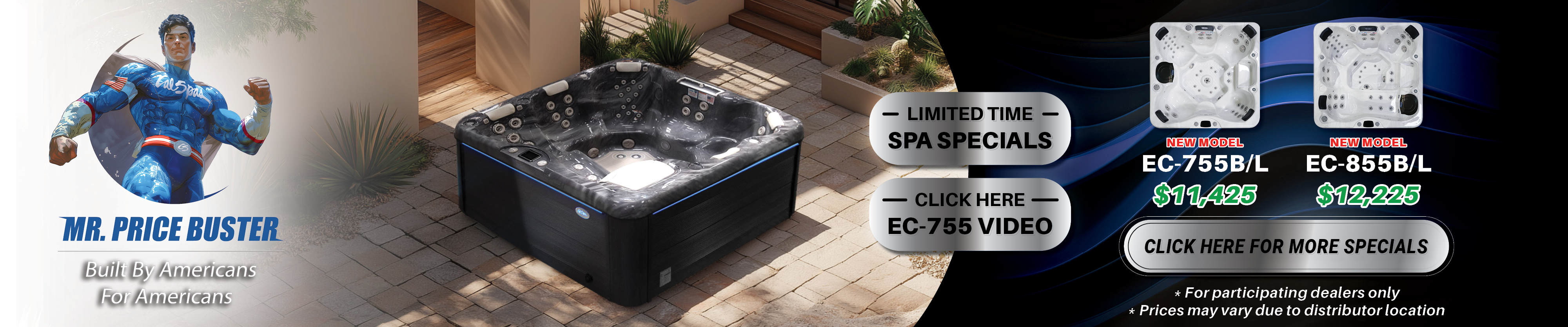 Calspas hot tub being used in a family setting - Blountville
